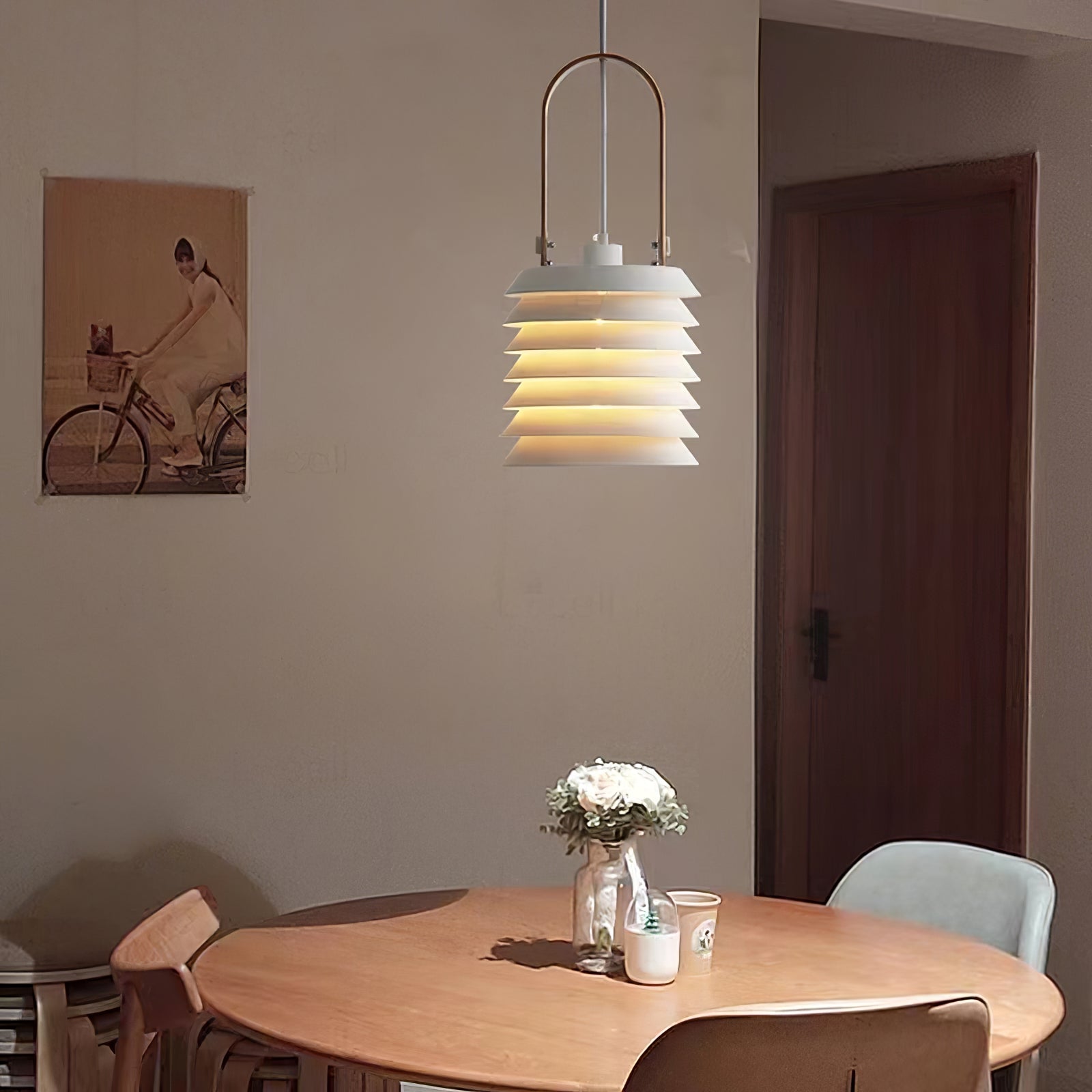 Minimalistische Laternen-Pendelleuchte | Esilora