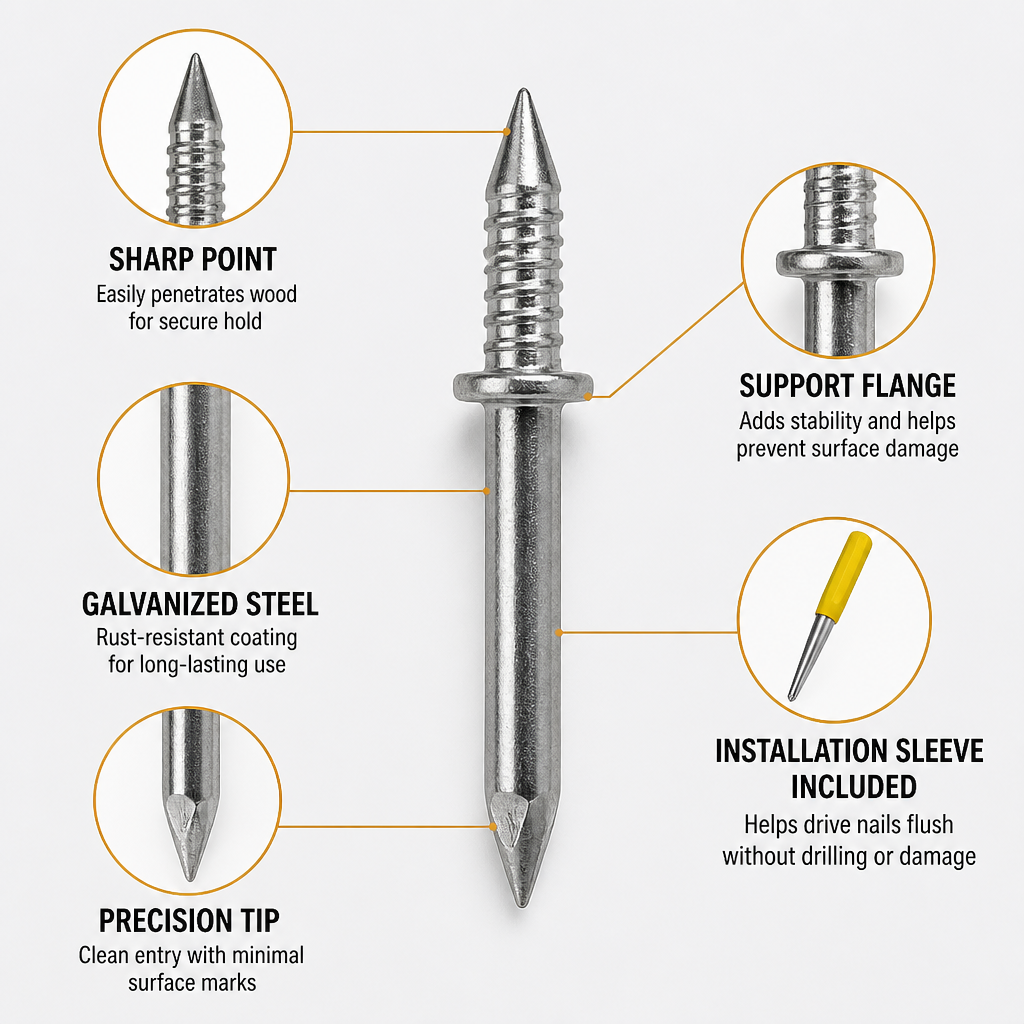 SteelGrip Nails — Secure Flawless Casings Without Rust, Damage, or Stress - Esilora