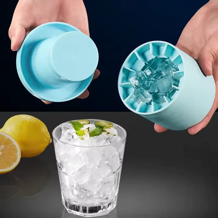 Silicone Mold for Perfect Ice Cubes - FrostFlex Design - Esilora