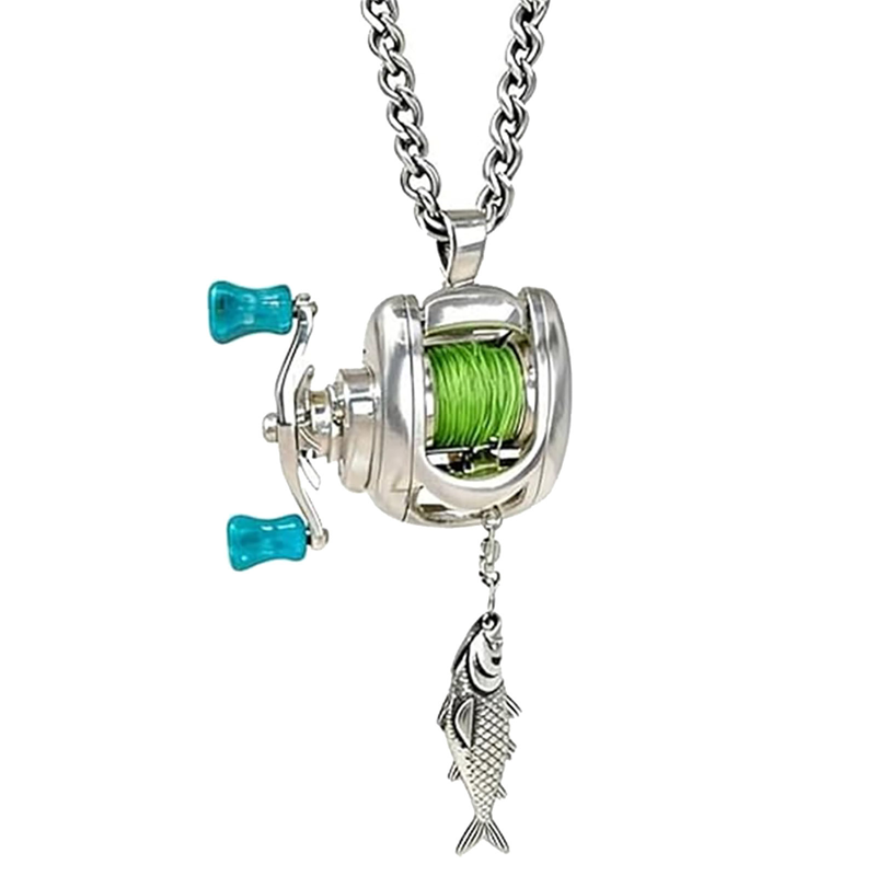 Showcase Your Passion for Fishing with a Stylish Heart Pendant - Esilora
