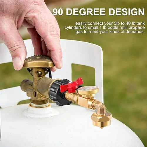 Precision Adapter for Propane Filling – Accurate and Easy to Use - Esilora