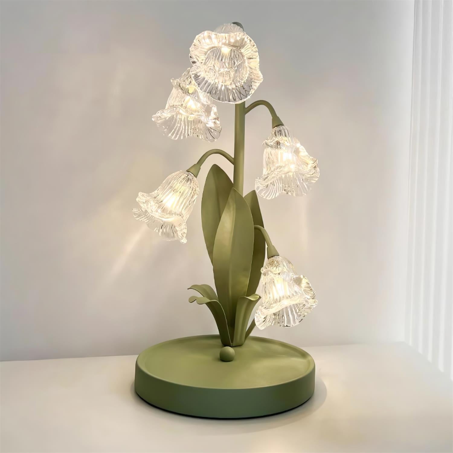Niya grüne Tischlampe | Esilora