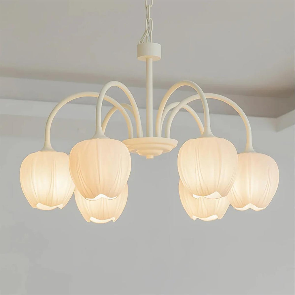 Tulip Matcha Chandelier | Esilora