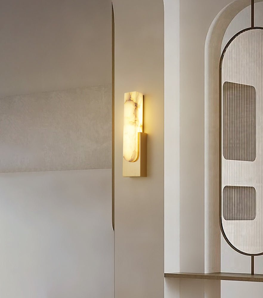 Agatha Alabaster Wall Lamp | Esilora