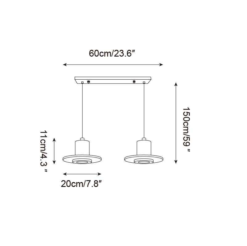 Kalea Pendant Lamp | Esilora