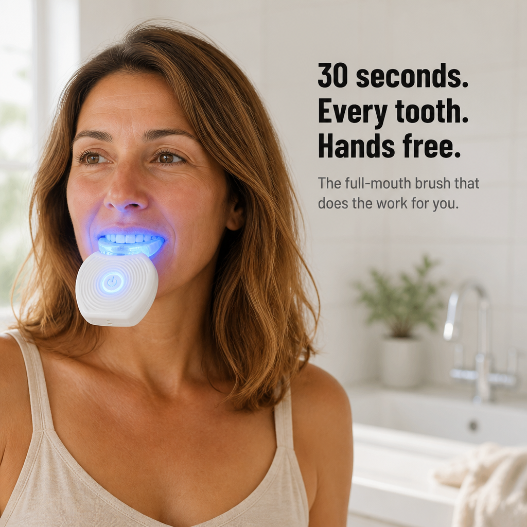SonicBeam Complete — Brush Every Tooth at Once in 30 Hands-Free Seconds - Esilora