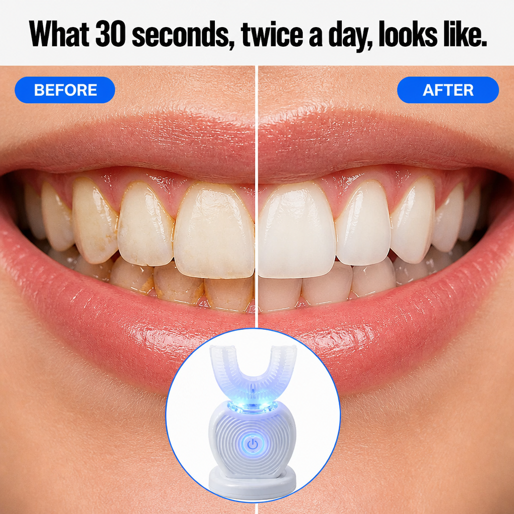 SonicBeam Complete — Brush Every Tooth at Once in 30 Hands-Free Seconds - Esilora