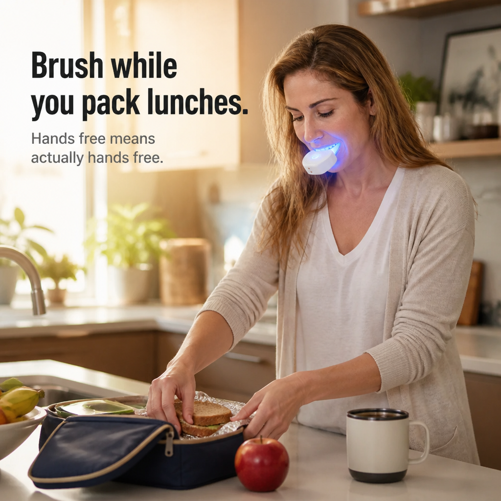 SonicBeam Complete — Brush Every Tooth at Once in 30 Hands-Free Seconds - Esilora