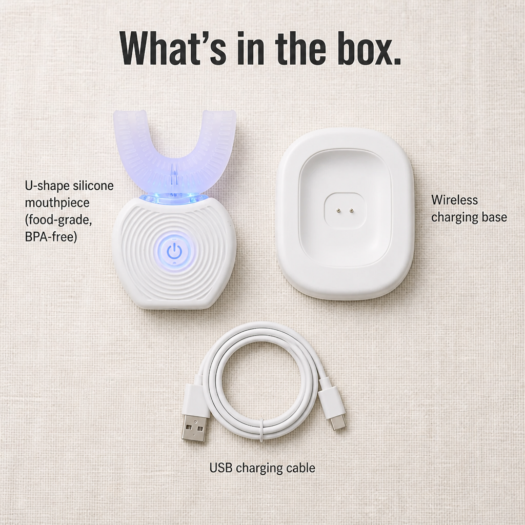 SonicBeam Complete — Brush Every Tooth at Once in 30 Hands-Free Seconds - Esilora
