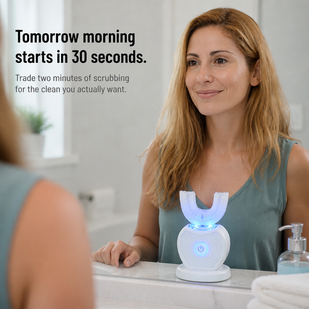 SonicBeam Complete — Brush Every Tooth at Once in 30 Hands-Free Seconds - Esilora