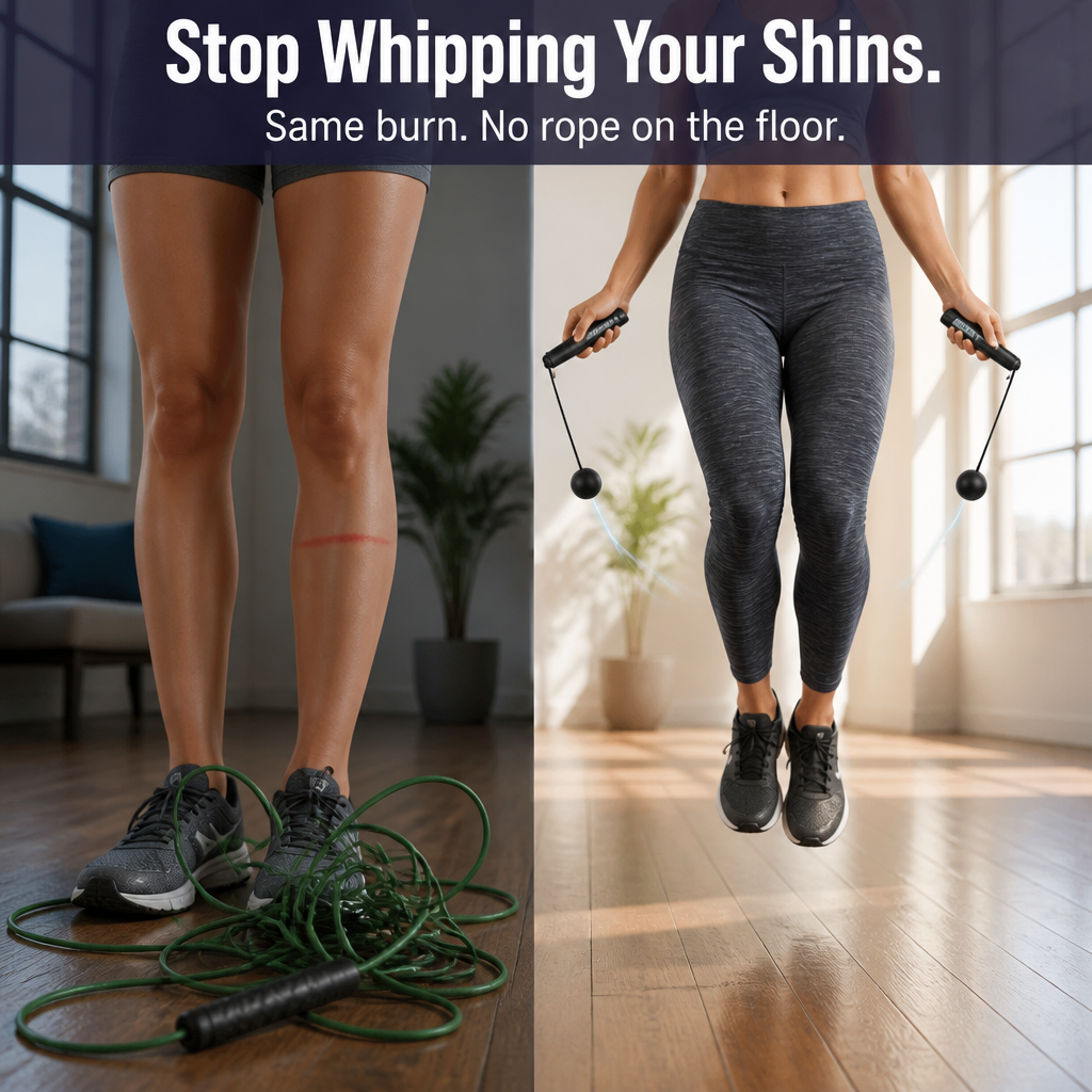 PulseRope — Get Real Jump-Rope Cardio Without Whipping Your Shins - Esilora