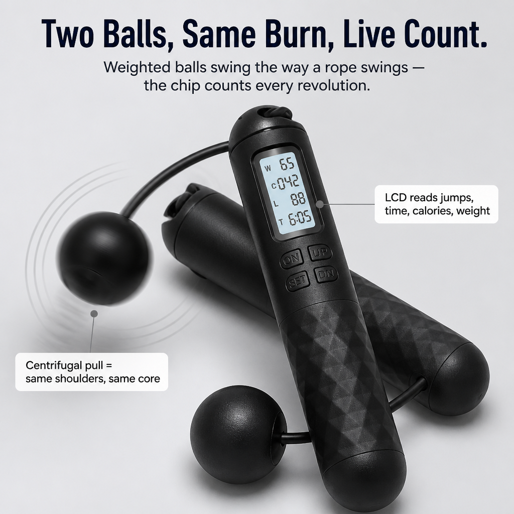 PulseRope — Get Real Jump-Rope Cardio Without Whipping Your Shins - Esilora