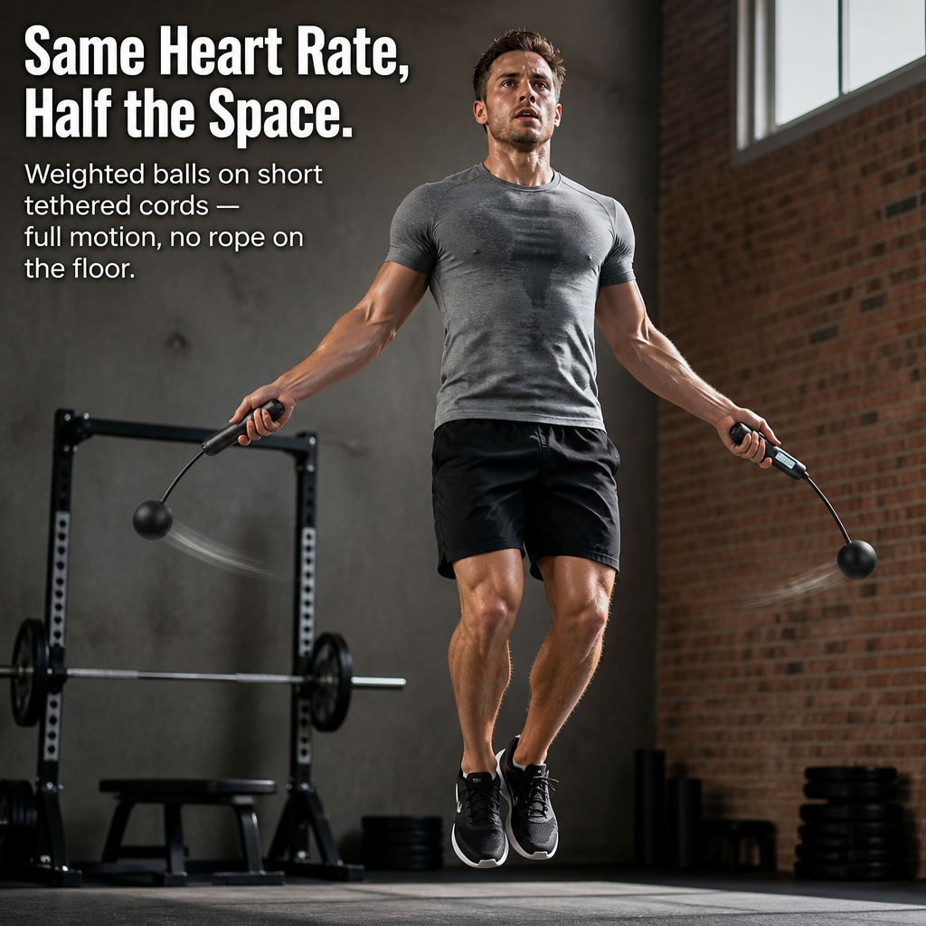 PulseRope — Get Real Jump-Rope Cardio Without Whipping Your Shins - Esilora