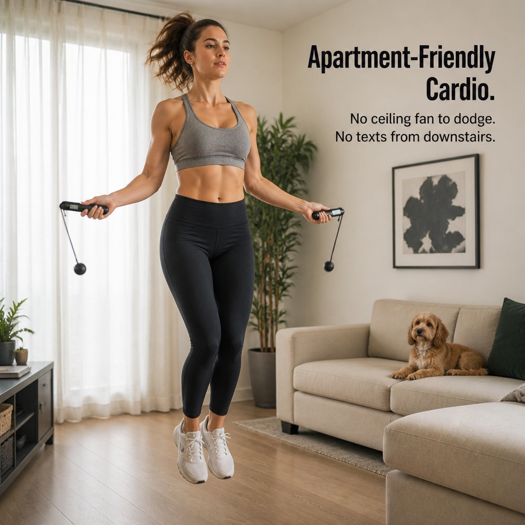 PulseRope — Get Real Jump-Rope Cardio Without Whipping Your Shins - Esilora