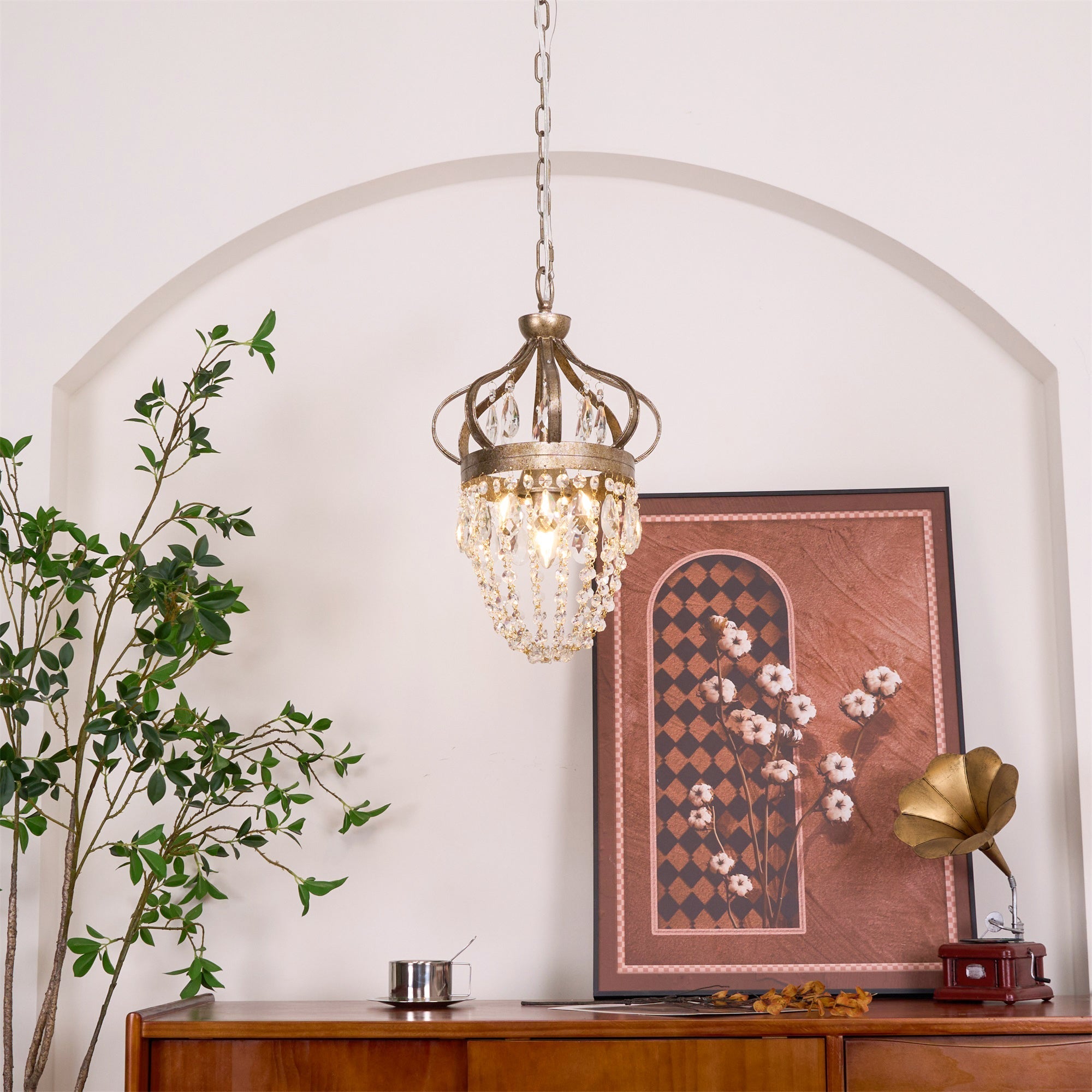 Abella Tear Drop Chandelier | Esilora