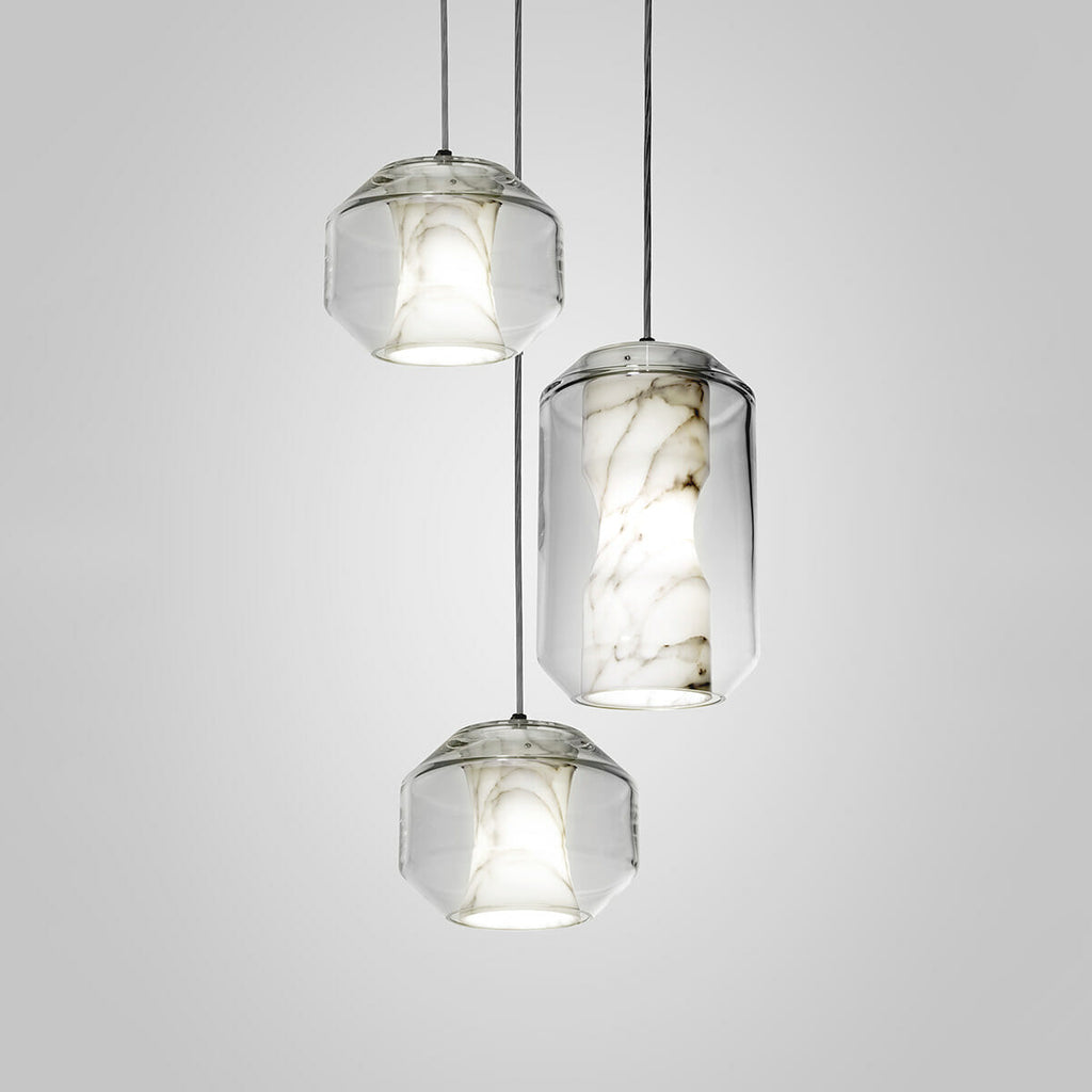 Glass Alabaster Pendant Lamp | Esilora