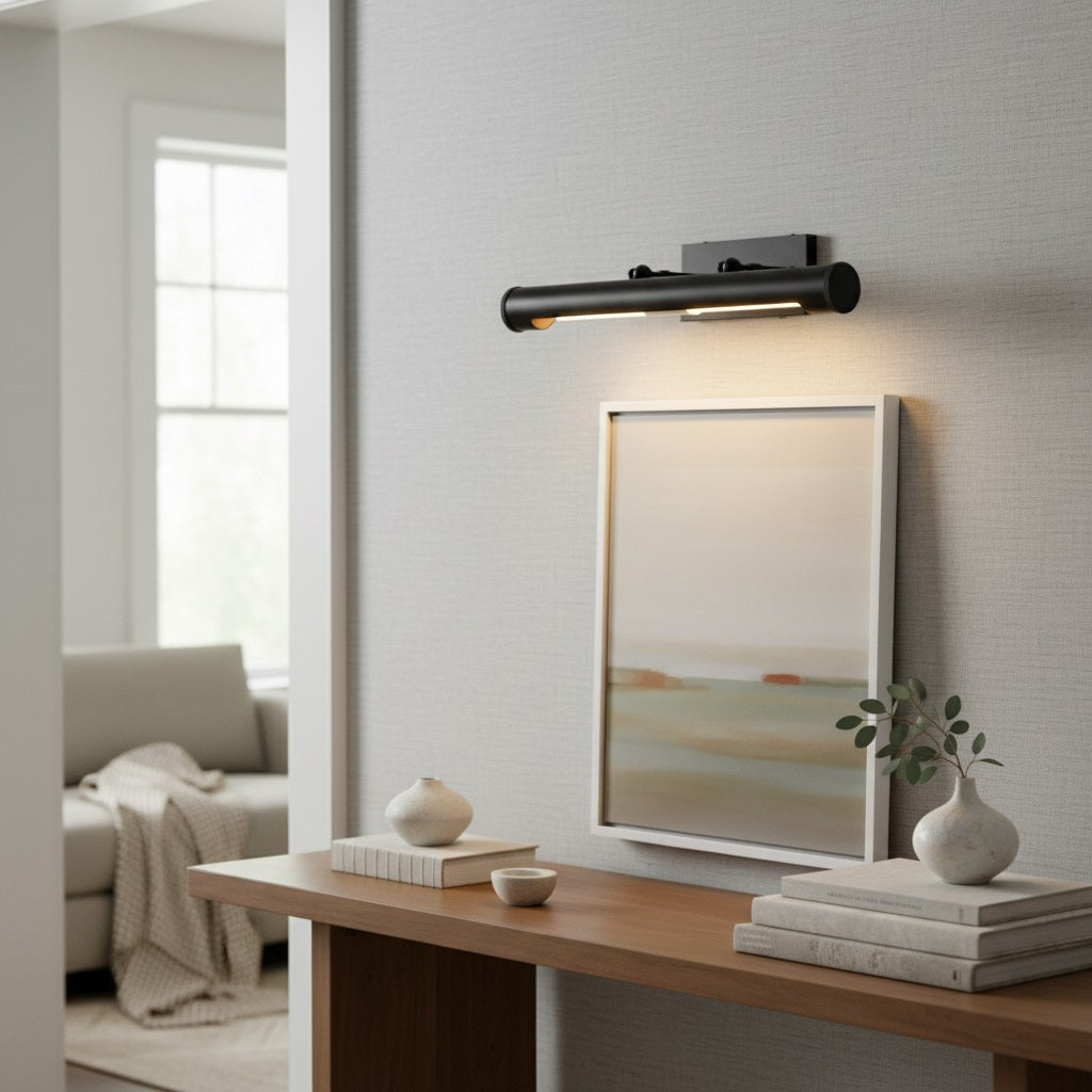 Modo Picture Light - Classic Arch Design Brass Art Light for Gallery Wall | Esilora