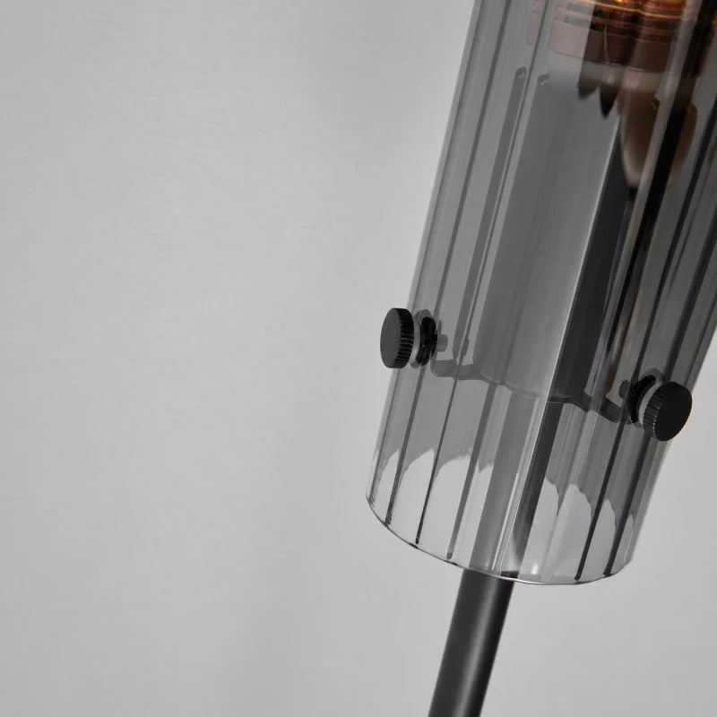 Long Copper and Glass Wall Sconce | Esilora
