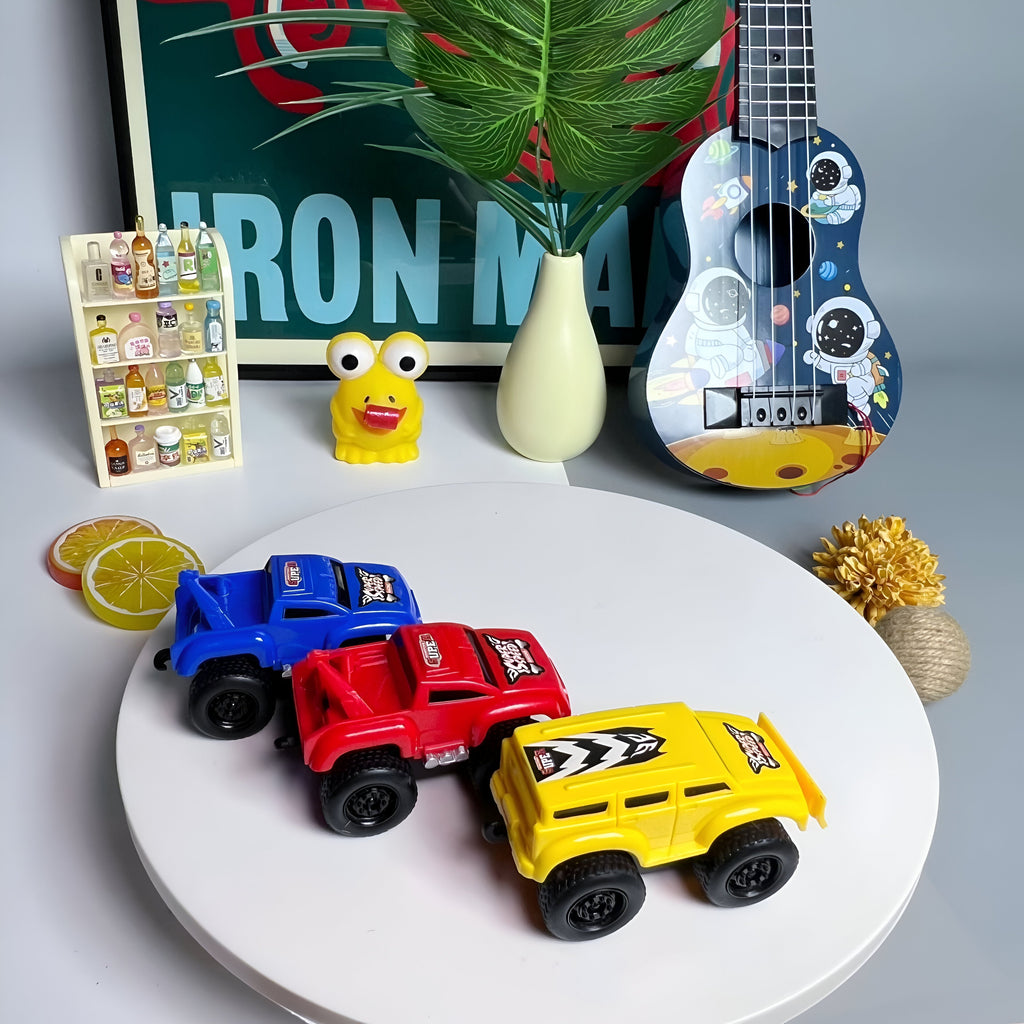 Wall-Climbing Magnetic Ride-On Toy Cars