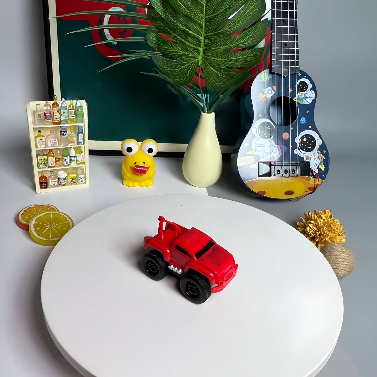 Wall-Climbing Magnetic Ride-On Toy Cars