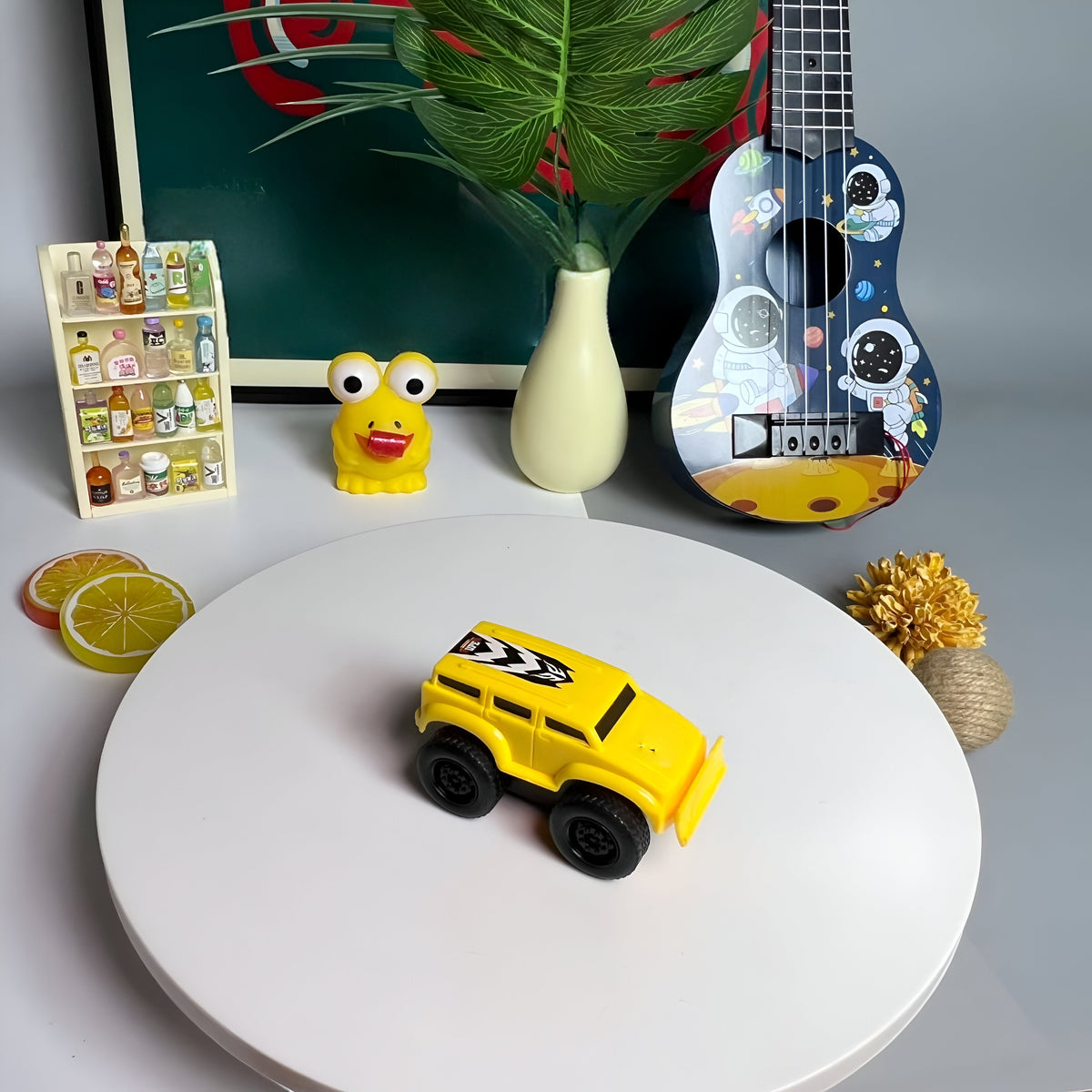Wall-Climbing Magnetic Ride-On Toy Cars