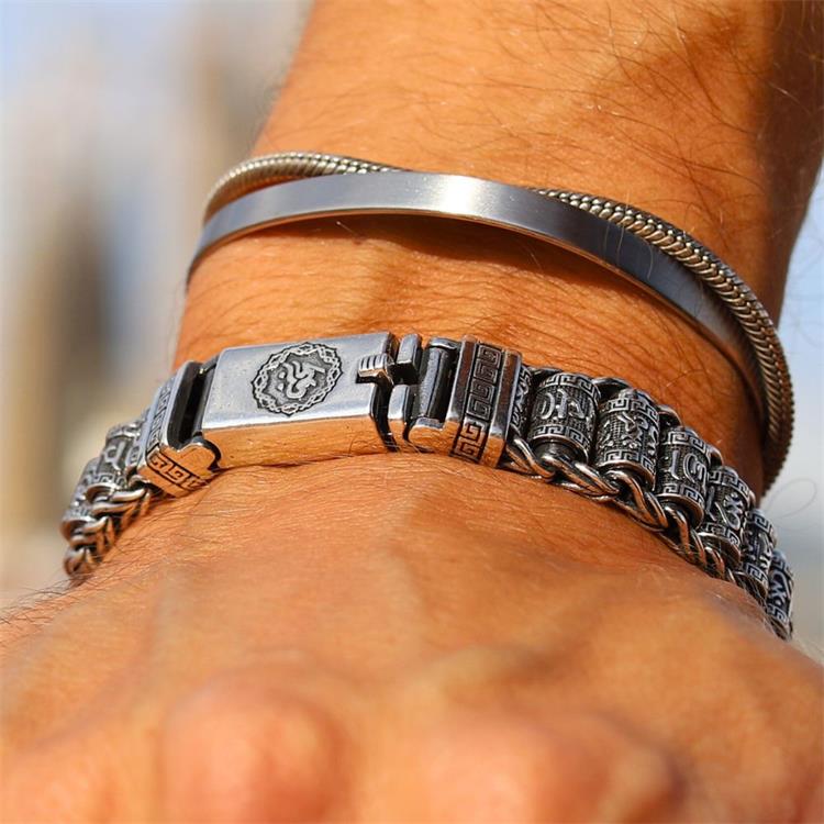 Prayer Wheel Bracelet - Feel the Protection and Calm Energy for Daily Support - Esilora