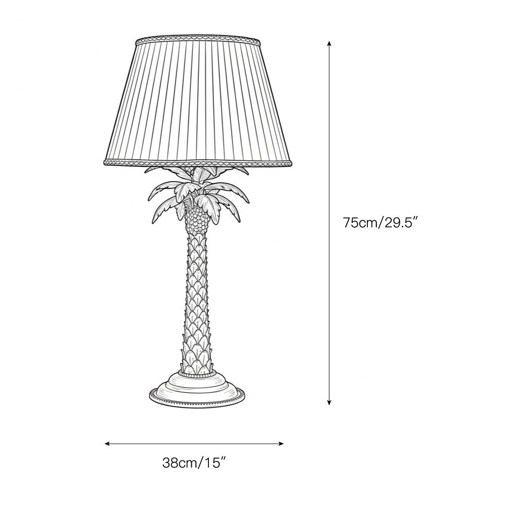 Palm Tree Table Lamp | Esilora