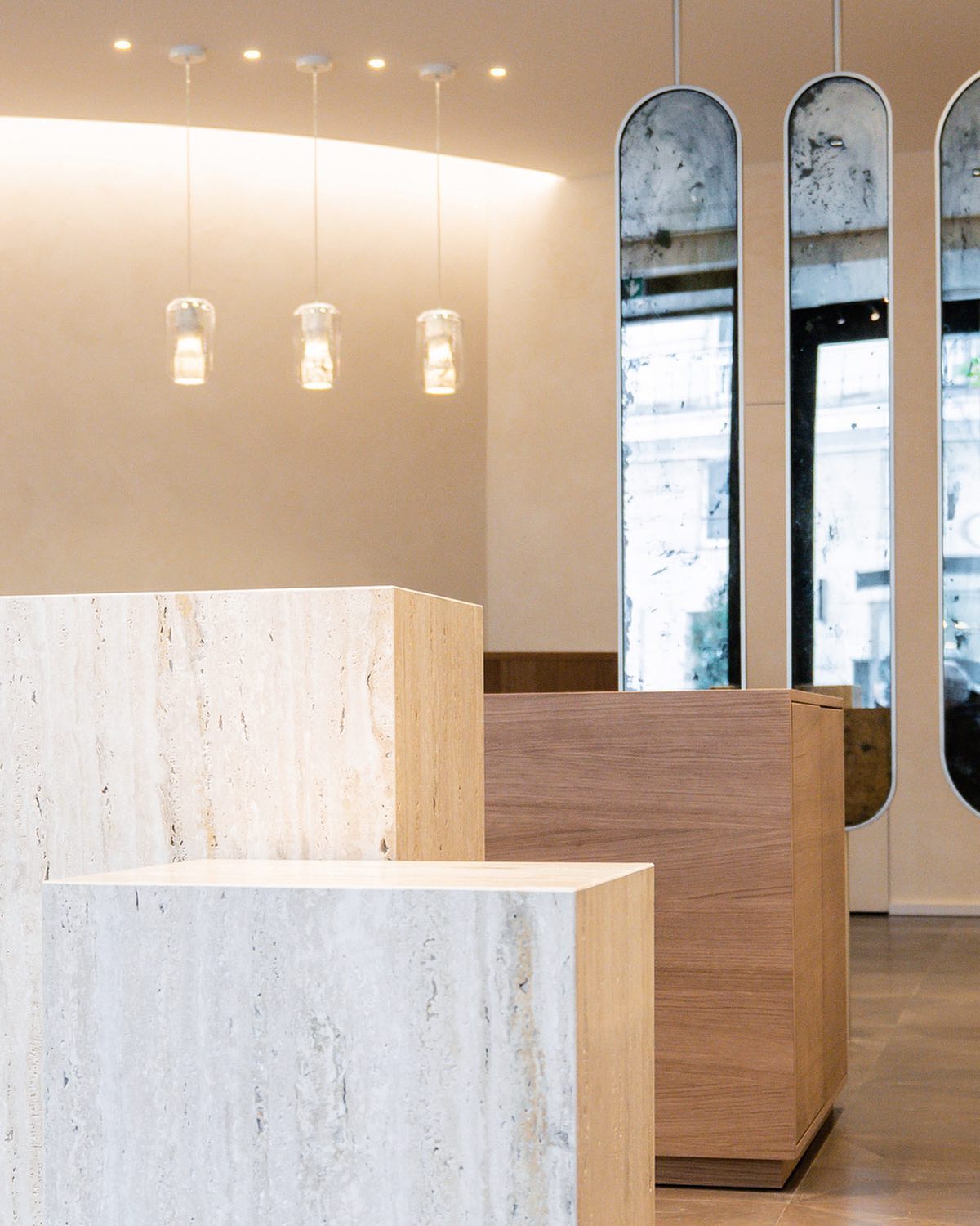 Glass Alabaster Pendant Lamp | Esilora