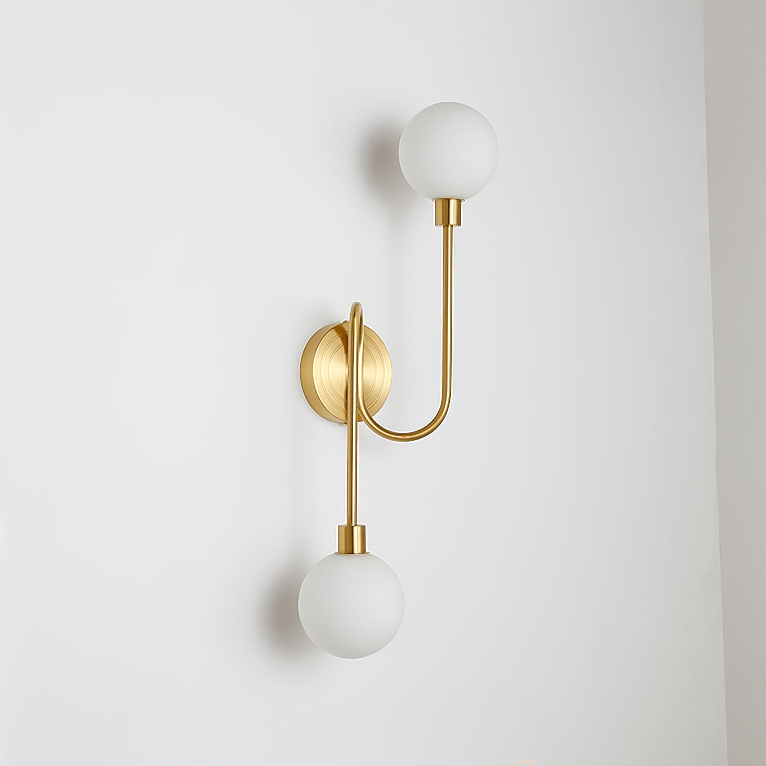 Applique da parete Holten in ottone armato | Esilora