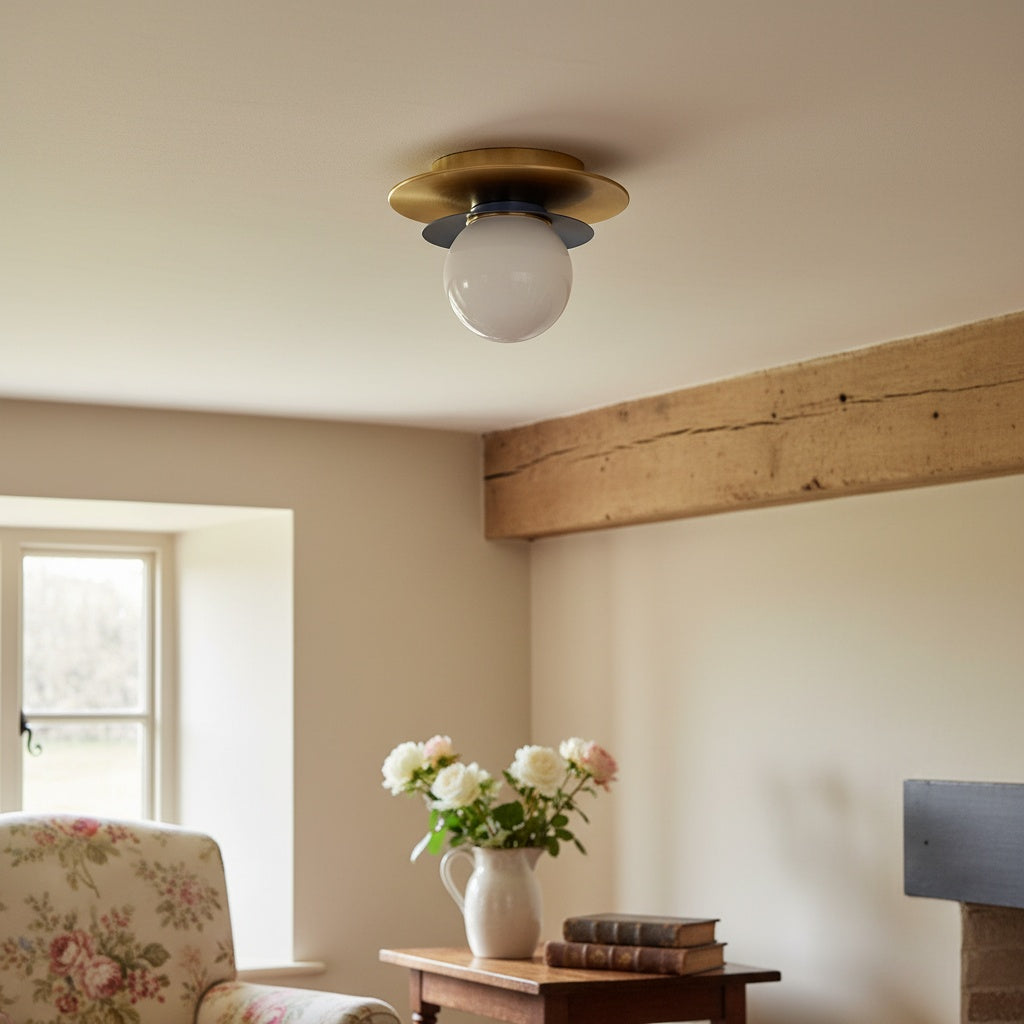 Artivo Layered Modern Globe Ceiling Light for Living Room & Bedroom | Esilora