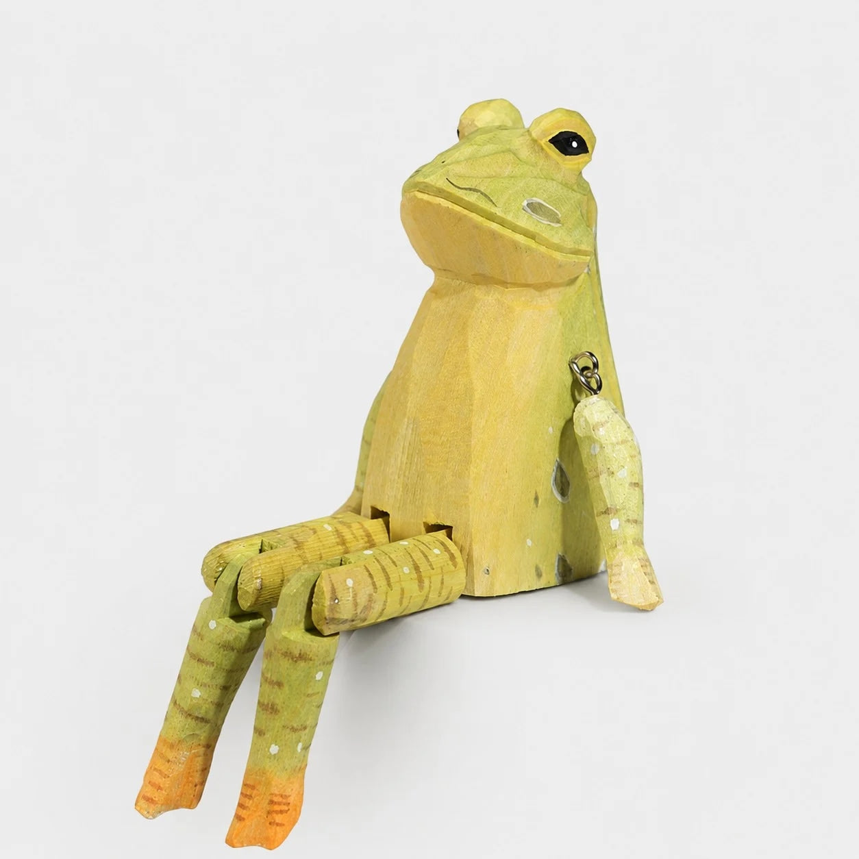 Hand-Carved Wooden Dangling-Leg Animal Ornaments | Esilora