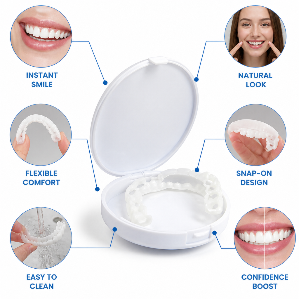 SmileEase — Desbloquea al instante una sonrisa perfecta que ilumina cualquier estancia - Esilora