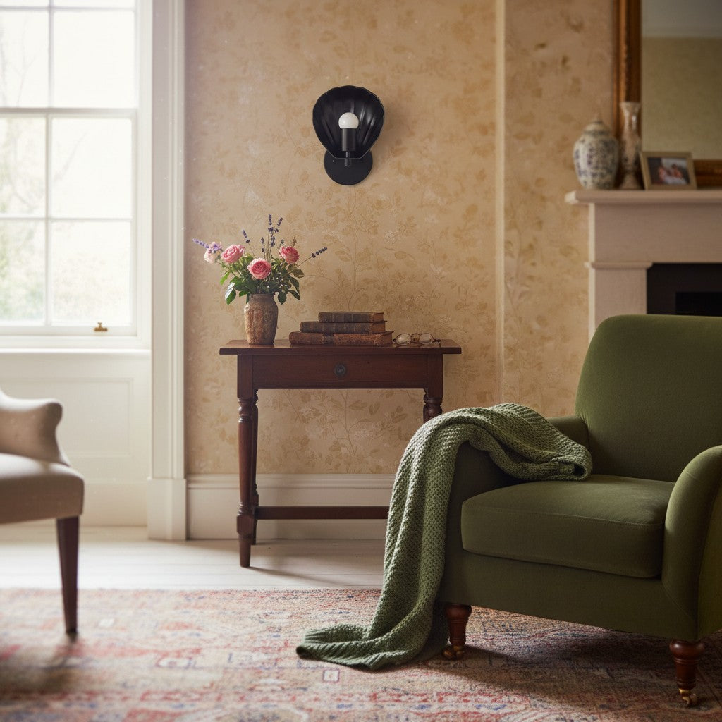 Ornato Luxe Gewellte Wandleuchte – Art Deco Design für Bad und Wohnzimmer | Esilora