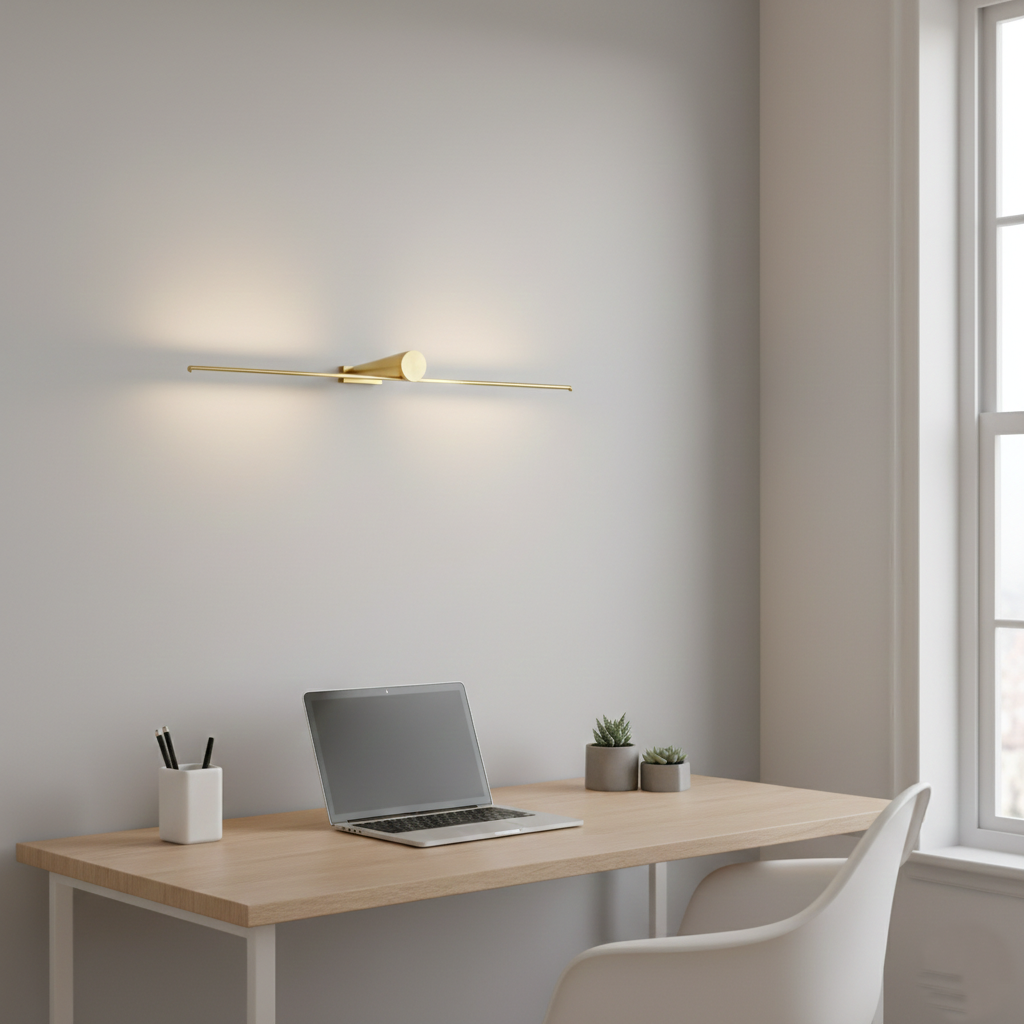 Leigh Brilliance Modern Metal Wall Lamp | Esilora
