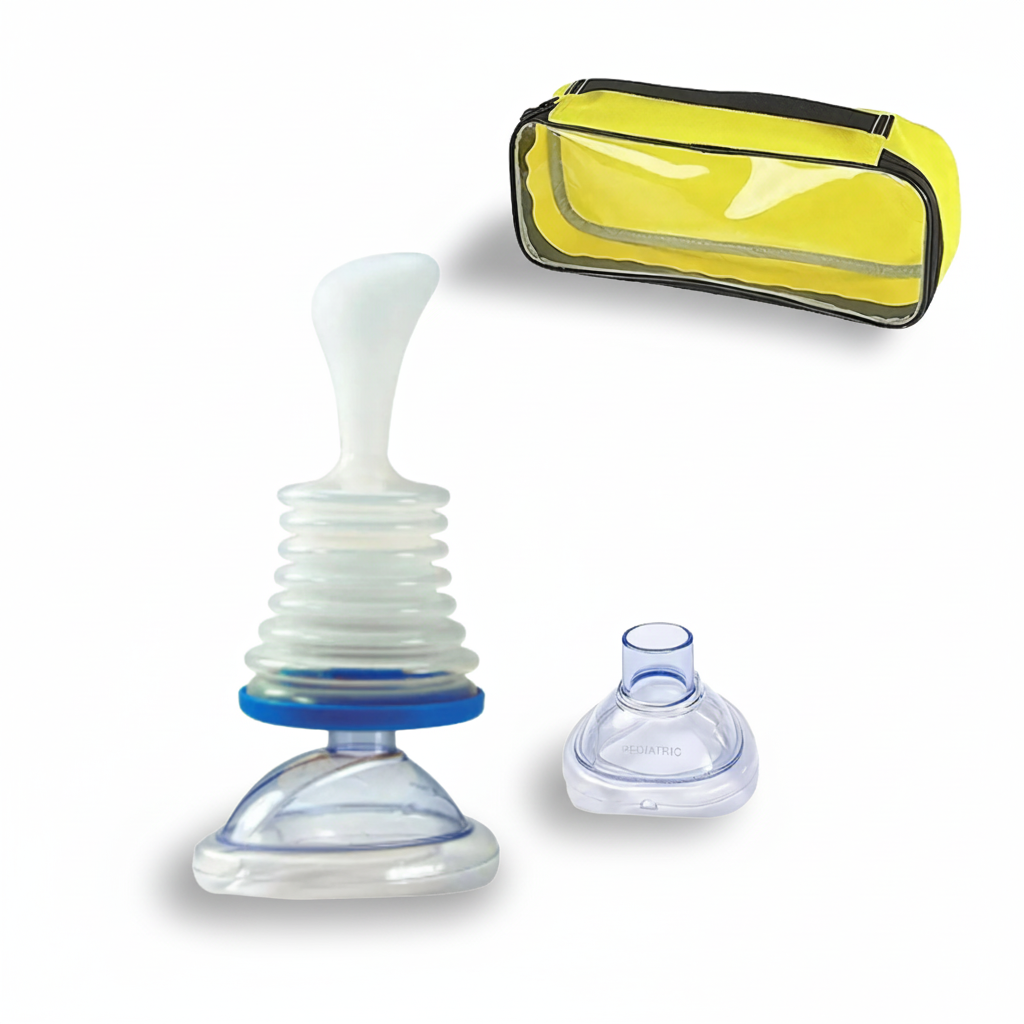 Transportabelt manuelt sugeudstyr til luftvejene — Batterifri førstehjælpsenhed