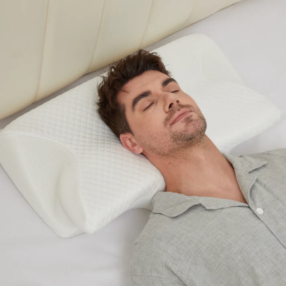 Almohada antirronquidos — Soporte ergonómico para la cabeza y el cuello