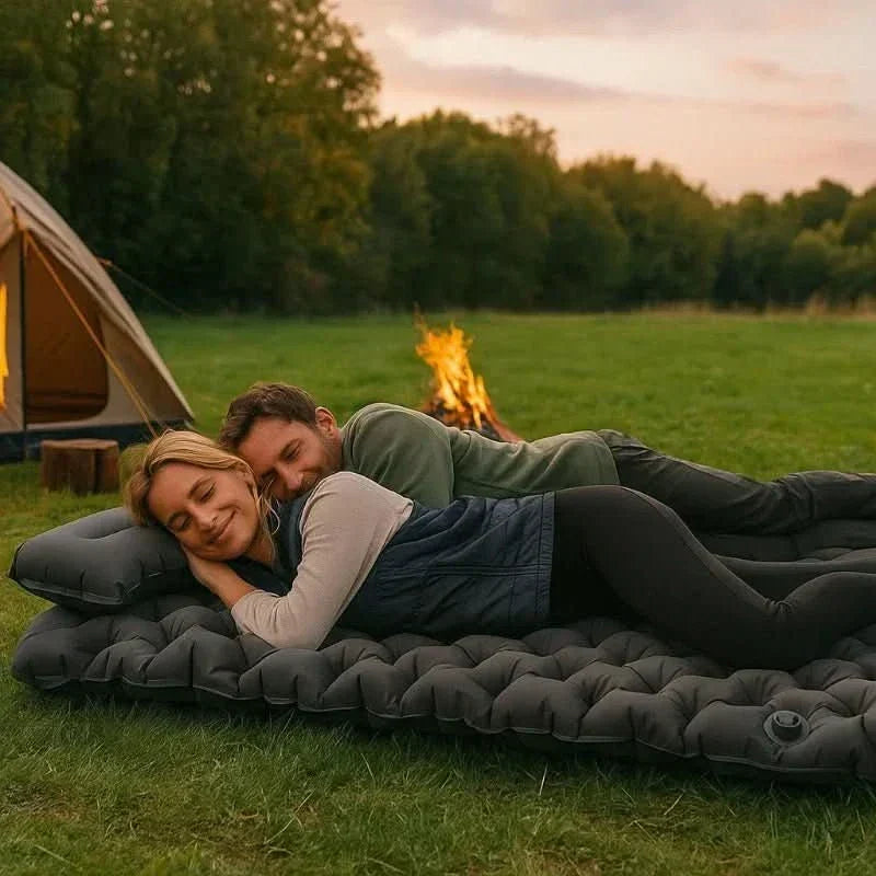 TrailLumen Ultra-Light Self-Inflating Double Hiking Mat