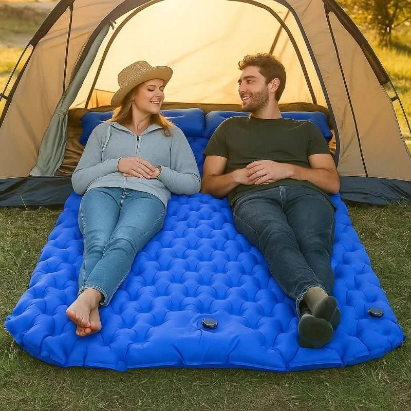 TrailLumen Ultra-Light Self-Inflating Double Hiking Mat