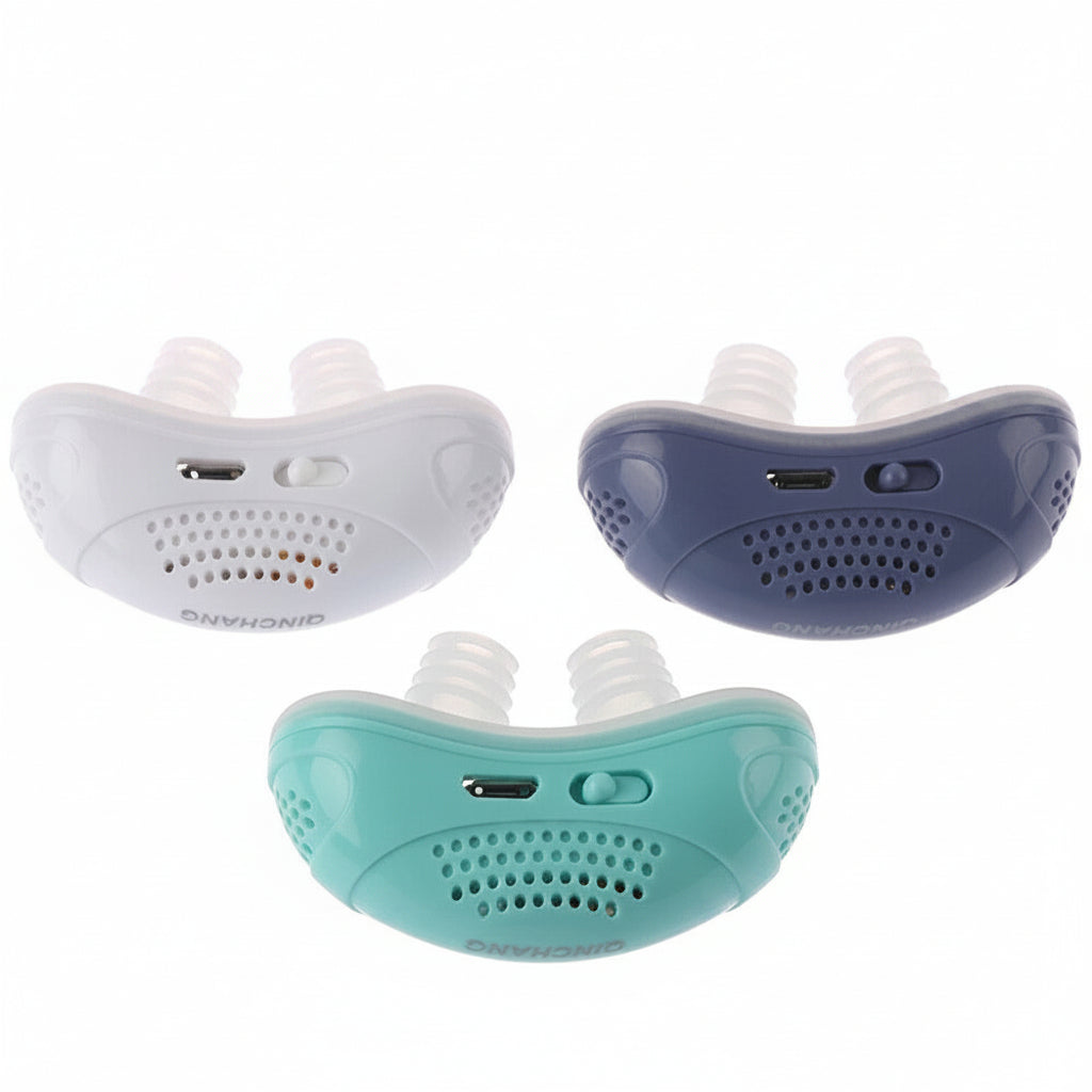 Anti-Snoring Sleep Aid with Soft Nasal Tips for Easier Breathing
