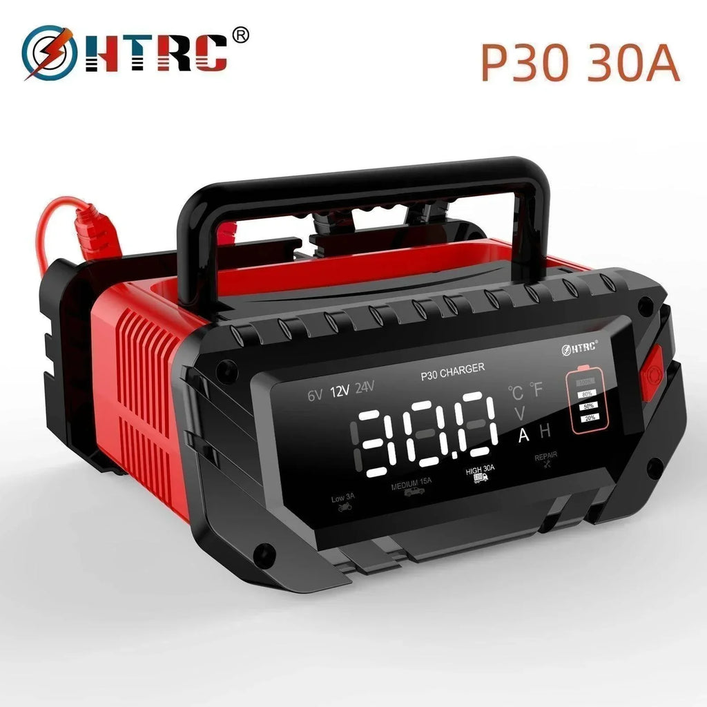 Smart Automatic Battery Charger for Cars, Motorcycles, and Electronics - Esilora