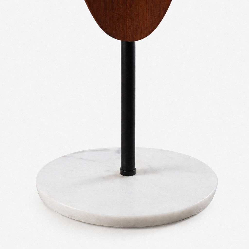 Bauhaus Walnut Tone Floor Lamp | Esilora