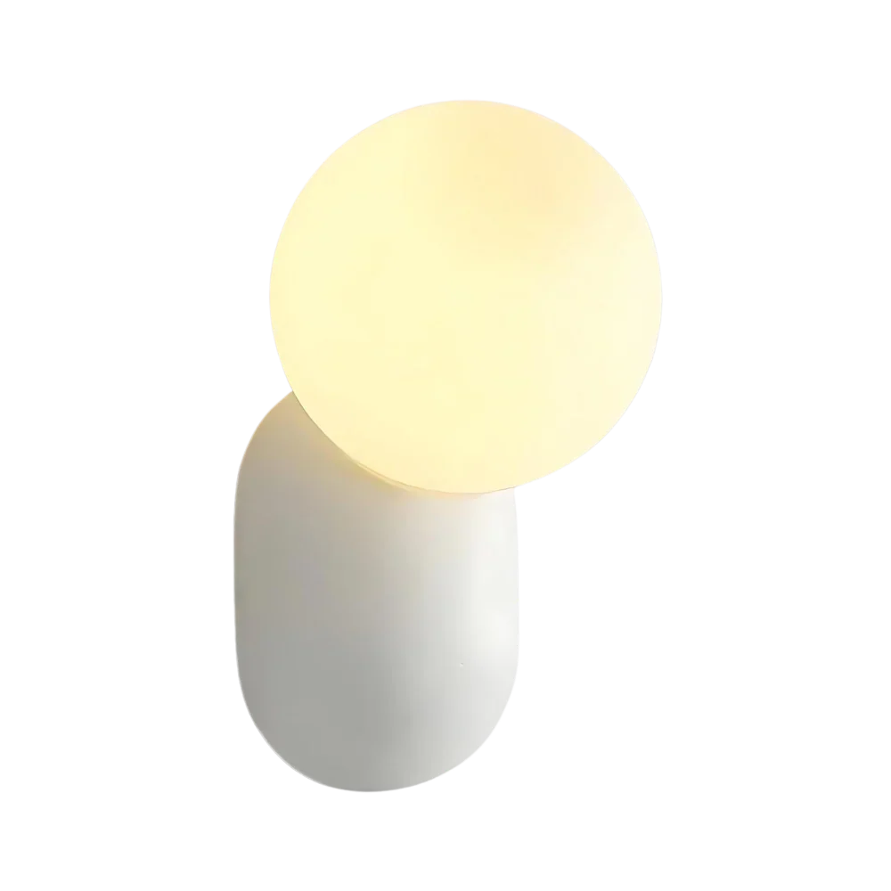 Luma Nordic Glass Orb Wall Light | Esilora