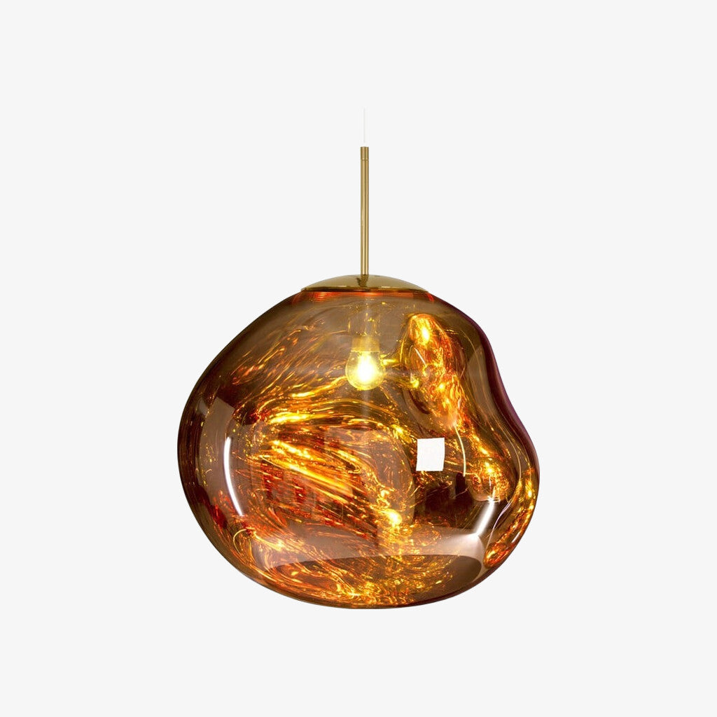 Lampe suspendue Glyador à surface dynamique - suspension moderne pour intérieur N28 | Esilora
