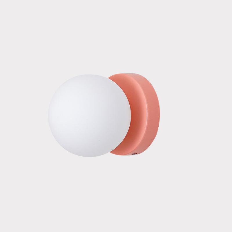 Rivolence Minimalist Fluid Modern Round Wall Sconce – Modern Indoor Accent Lighting for Bedroom or Study | Esilora
