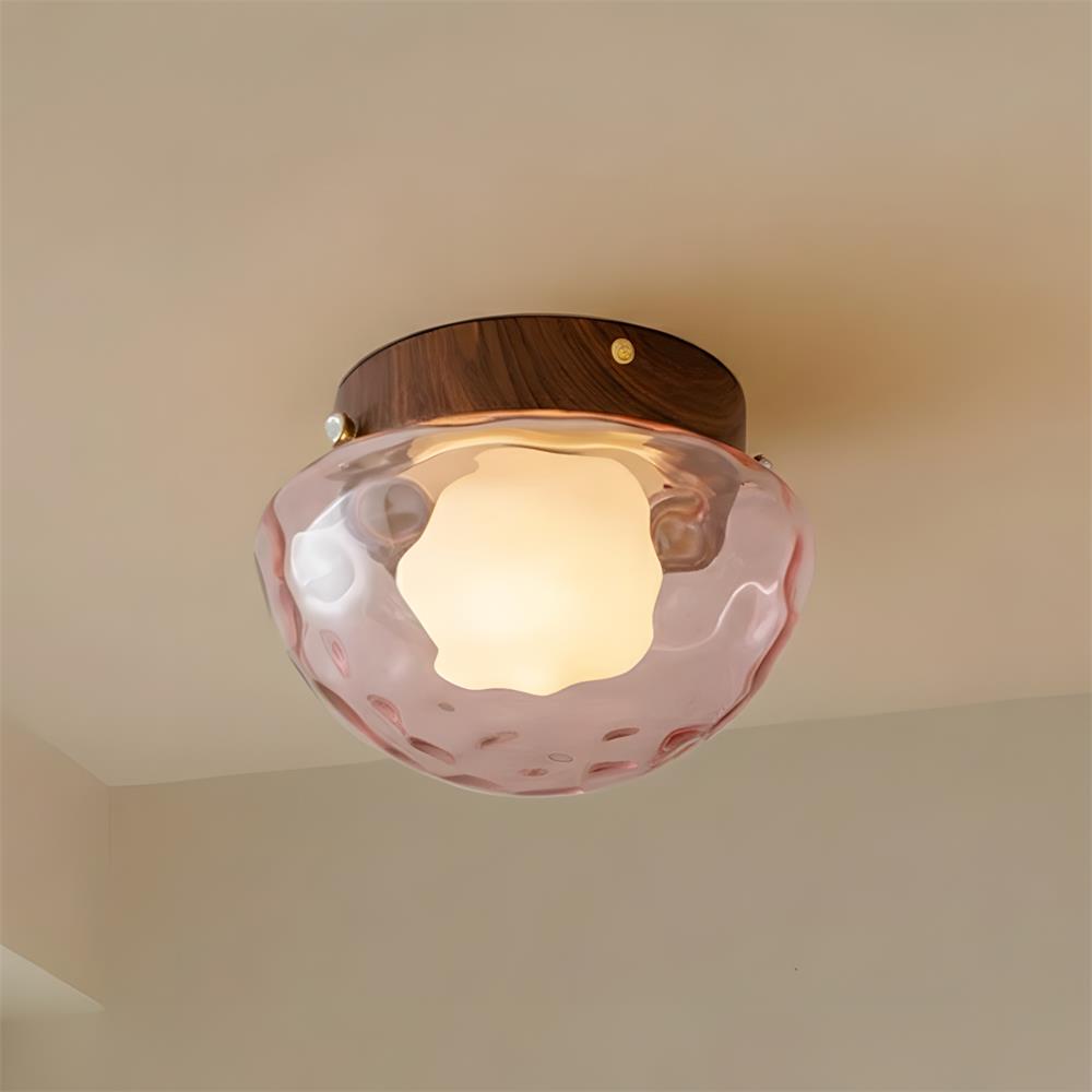 Honeyed Dome Ceiling Lamp | Esilora