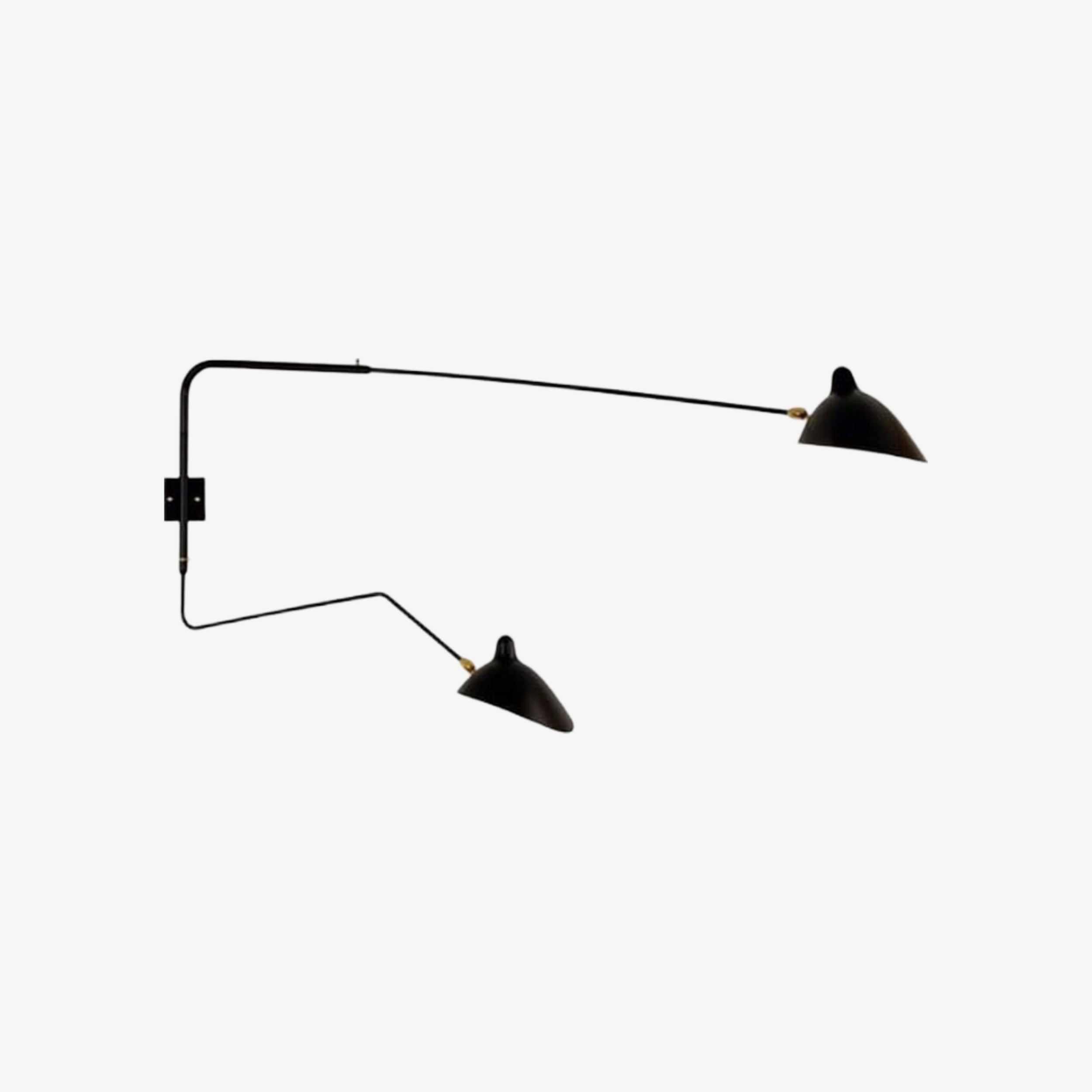 Arclume Modern Minimalist Designer Wall Lamp – Sleek Adjustable Arm Sconce Contemporary Lighting N42 | Esilora