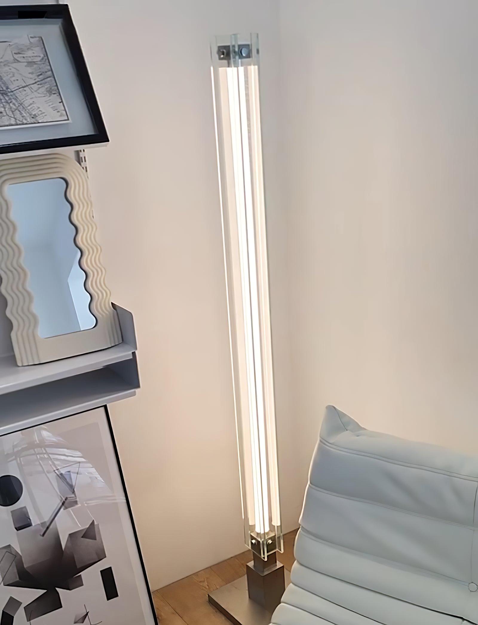 Industrial Style Minimalist Glass Floor Lamp M29 | Esilora