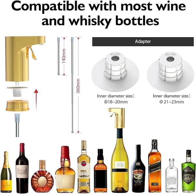 SipSmart Pour Spout – Serve Perfect Portions Without Wasting a Drop - Esilora
