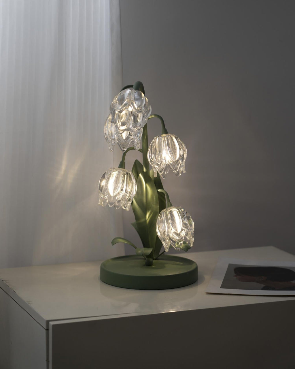 Niya grüne Tischlampe | Esilora