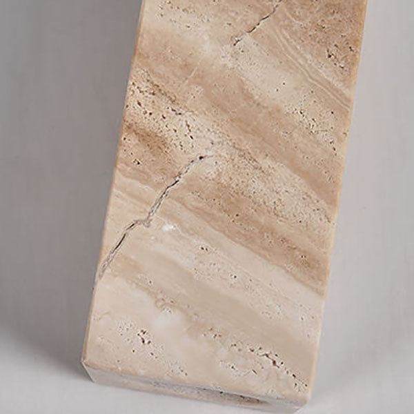 Wabi Sabi Solid Wood Travertine Stone Pendant Light M37 | Esilora